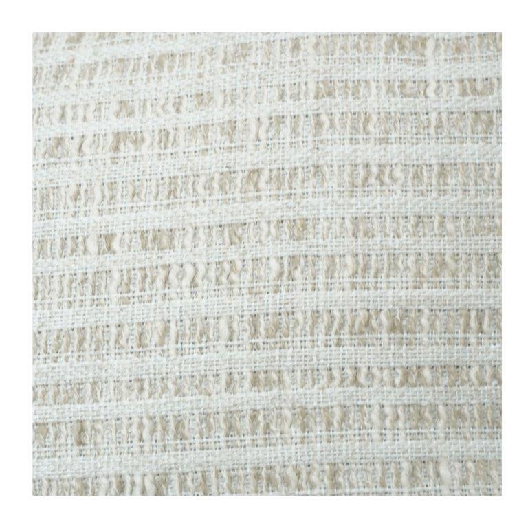 Textured Cotton Cushion Cover with Frayed Edges – Neutral Woven Design | 45x45 cm