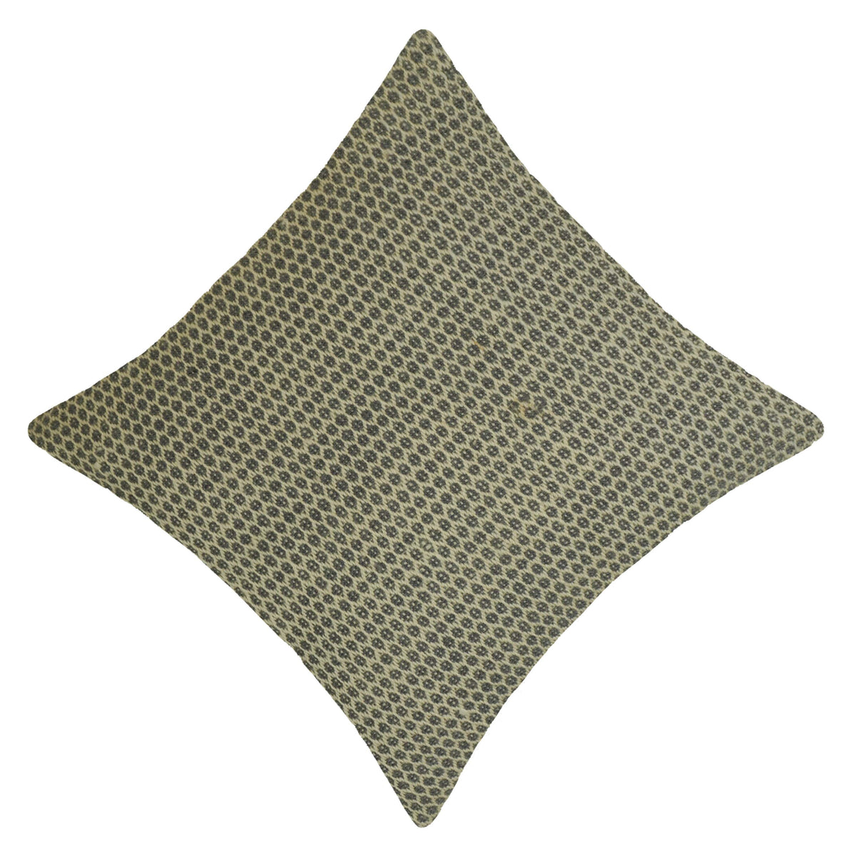 Handwoven Wool Cushion Cover 45x45 cm | Textured Geometric Woven Throw Pillow Cover | Soft Decorative Cushion Cover with Hidden Zipper | Modern Home Décor