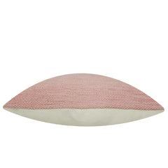 Handwoven Blush Pink Textured Cushion Cover – 45 x 45 cm
