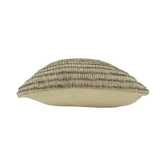 Textured Woven Polyester Cushion Cover 45x45 cm | Handcrafted Neutral Boho Pillow Cover for Sofa & Living Room