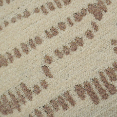Textured wavy jacquard cotton cushion cover 45x45 cm
