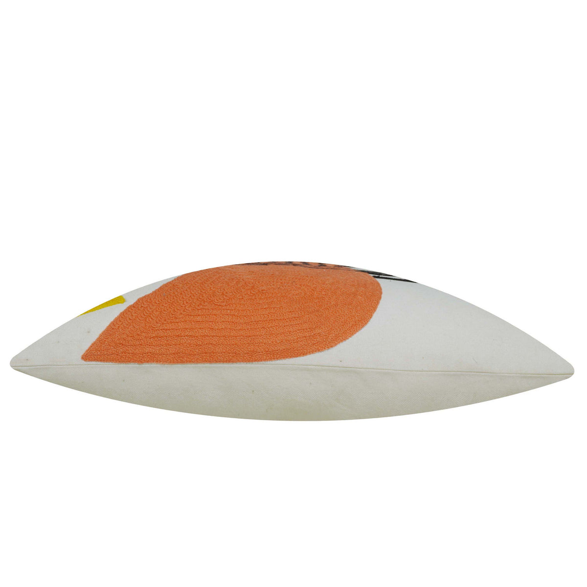Machine Embroidered Abstract Cushion Cover 35 x 50 cm | Multicolor Decorative Cushion Cover