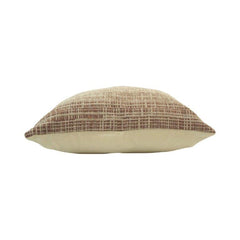 Textured geometric jacquard cushion cover 45x45 cm