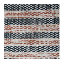 Handwoven Striped Cotton Cushion Cover | Textured Boho Neutral Pillow Case | 18x18 Inch Decorative Throw Cushion