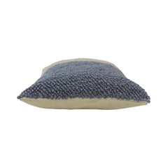Soft Textured Two-Tone Cotton Cushion Cover | Handwoven Bouclé Style Pillow Cover | 45x45 cm