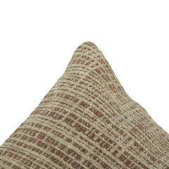 Textured geometric jacquard cushion cover 45x45 cm