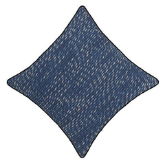 Textured Woven Cotton Cushion Cover 45x45 cm – Handcrafted Abstract Floral Design