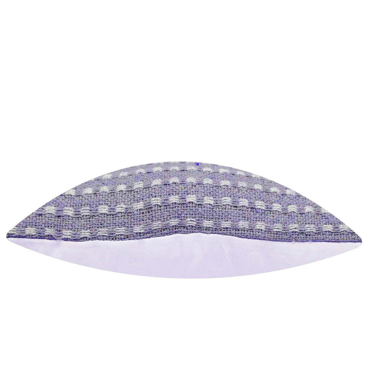 Handwoven Purple Cotton Cushion Cover 45 x 45 cm