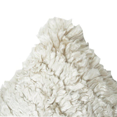 Luxury Faux Fur Polyester Rug – Soft Plush Sheepskin Style Accent Rug 45x45 cm (Ivory White)