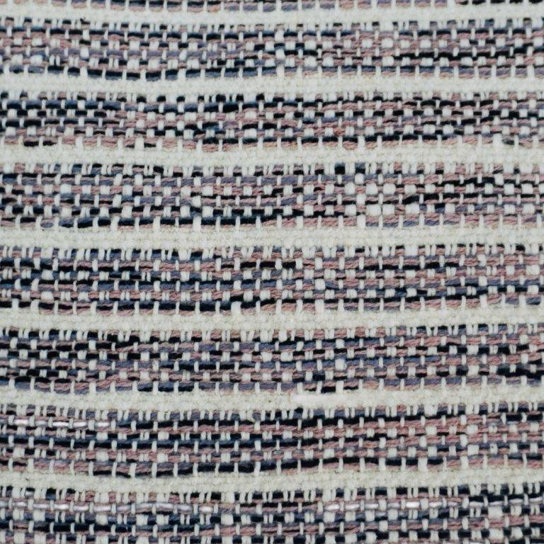 Handwoven Striped Cotton Cushion Cover 45x45 cm | Textured Handmade Throw Pillow Cover | Neutral Boho Home Décor - Bulk manufacturer & supplier from Panipat, India