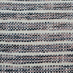 Handwoven Striped Cotton Cushion Cover 45x45 cm | Textured Handmade Throw Pillow Cover | Neutral Boho Home Décor