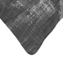 Printed Grey Abstract Textured Cushion Cover – 45 x 45 cm