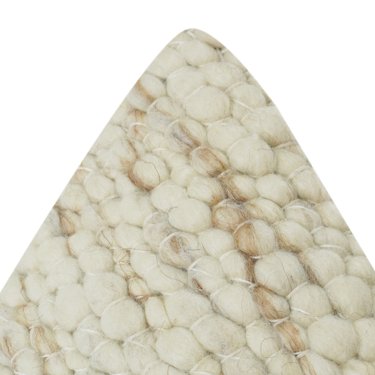 Handwoven Wool Texture Cushion Cover – Neutral Pebble Weave | Modern Rustic Decor | 18x18 Inch - Bulk manufacturer & supplier from Panipat, India