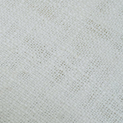 Slub Fabric Cushion Cover with Green Fringe – 45 x 45 cm