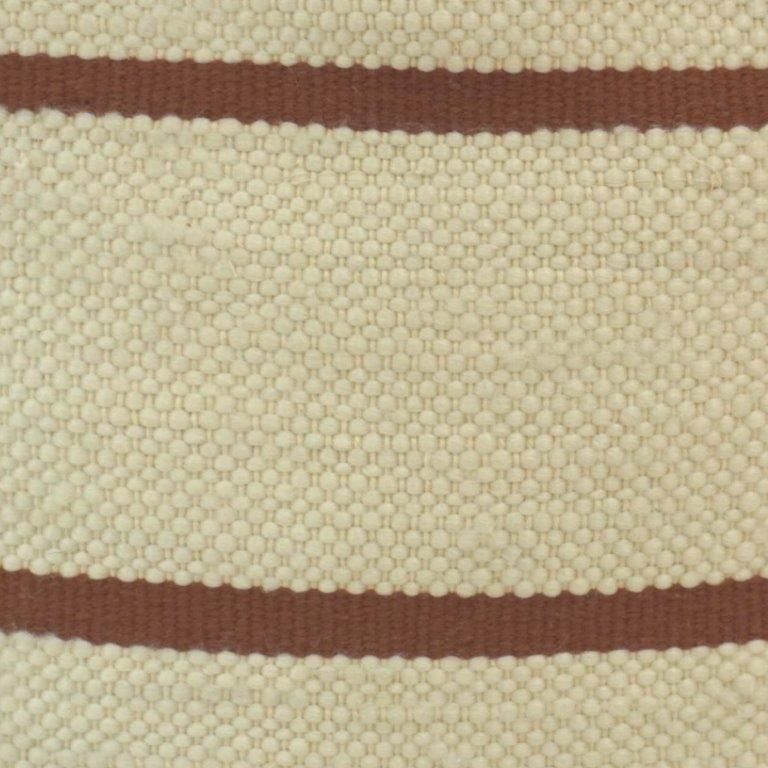 Handwoven Cotton Striped Cushion Cover with Tassels – 45x45 cm | Boho Decorative Pillow Cover