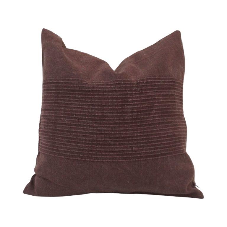 Textured Ribbed Cotton Cushion Cover – 45x45 cm | Modern Minimal Embroidered Cushion Cover | Decorative Sofa Pillow Cover - Bulk manufacturer & supplier from Panipat, India