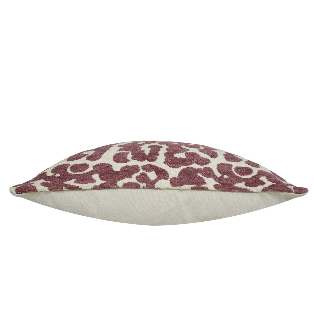 Abstract Animal Print Jacquard Cotton Cushion Cover 45x45 cm | Woven Textured Decorative Throw Pillow Cover | Hidden Zip | Modern Home Décor