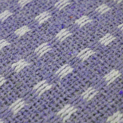 Handwoven Purple Cotton Cushion Cover 45 x 45 cm
