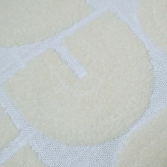 Cream Tufted HUG Cushion Cover – 45 x 45 cm | Textured Statement Cushion