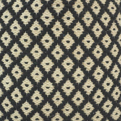 Handmade Black & Ivory Diamond Pattern Cotton Cushion Cover | Woven Boho Throw Pillow Cover 45x45 cm