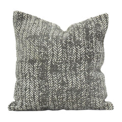 Textured Jacquard Cotton Cushion Cover 45x45 cm | Woven Abstract Pattern | Modern Neutral Décor Pillow