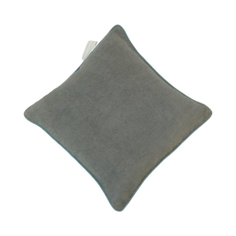 Olive Green Velvet Cushion Cover | 45x45 cm Decorative Throw Pillow Cover | Soft Luxury Sofa Cushion - Bulk manufacturer & supplier from Panipat, India