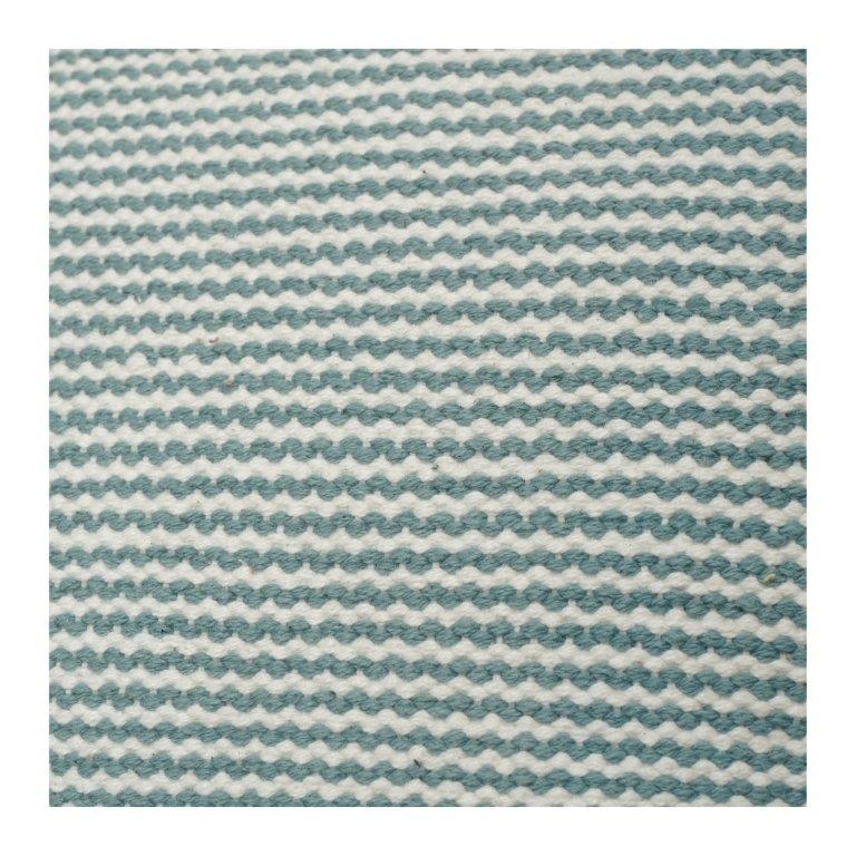 Handwoven Textured Stripe Cotton Cushion Cover | Minimalist Woven Pillow Case | Soft Neutral Home Décor (18x18 Inch)