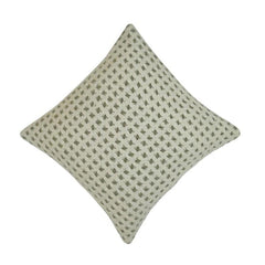Handwoven Cotton Mesh Cushion Cover | Textured Boho Throw Pillow Cover | 45x45 cm