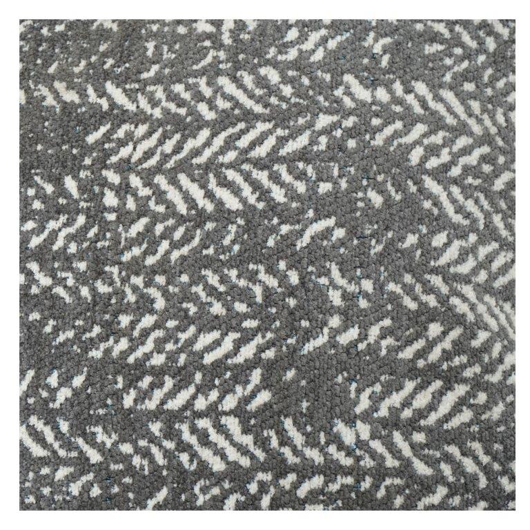 Textured Jacquard Cotton Cushion Cover 45x45 cm | Woven Abstract Pattern | Modern Neutral Décor Pillow