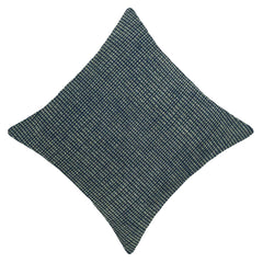 Handwoven Cotton Cushion Cover 45x45 cm | Textured Woven Throw Pillow Cover | Modern Minimalist Decorative Cushion Cover | Hidden Zip | 100% Cotton