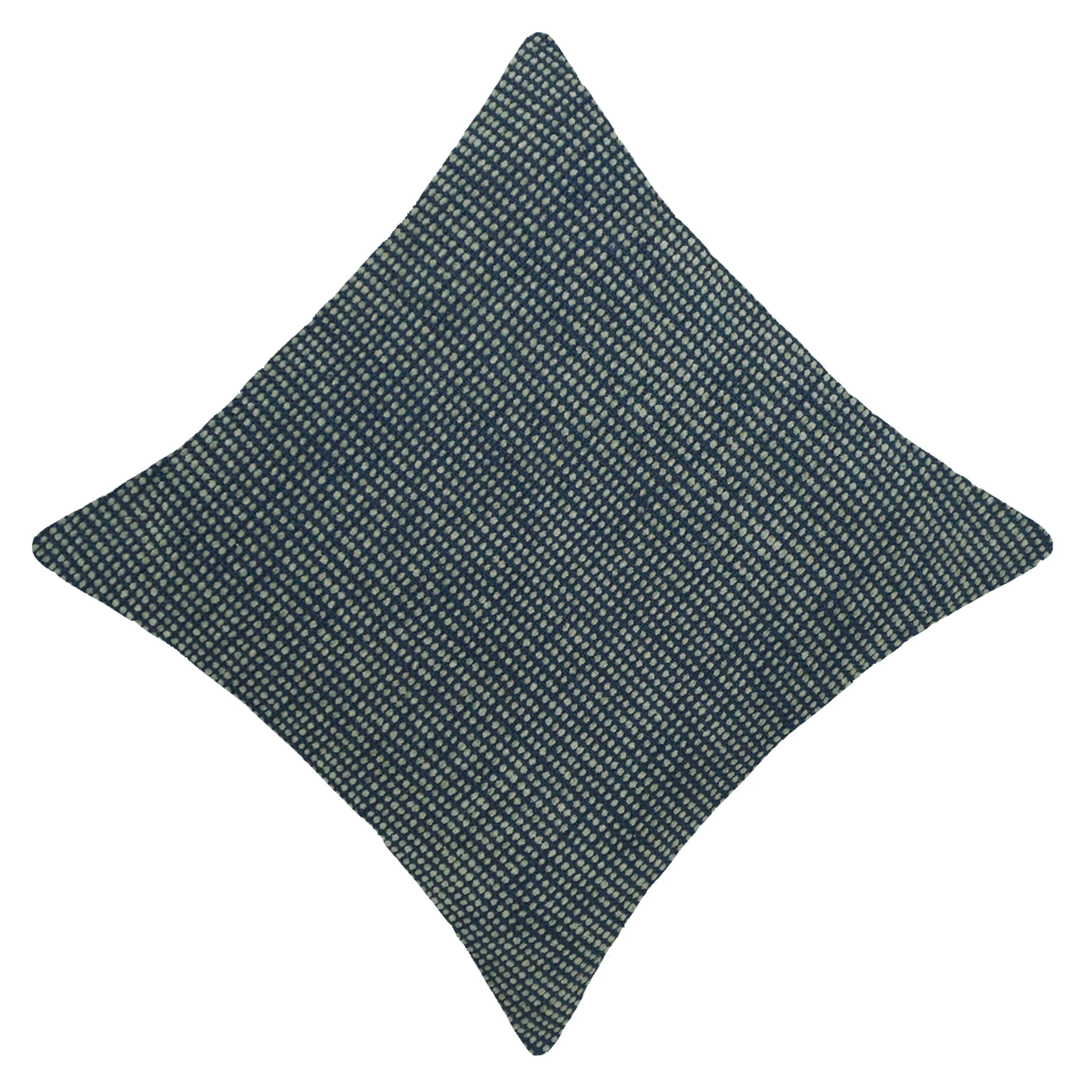 Handwoven Cotton Cushion Cover 45x45 cm | Textured Woven Throw Pillow Cover | Modern Minimalist Decorative Cushion Cover | Hidden Zip | 100% Cotton