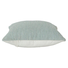 Handwoven Textured Stripe Cotton Cushion Cover | Minimalist Woven Pillow Case | Soft Neutral Home Décor (18x18 Inch)