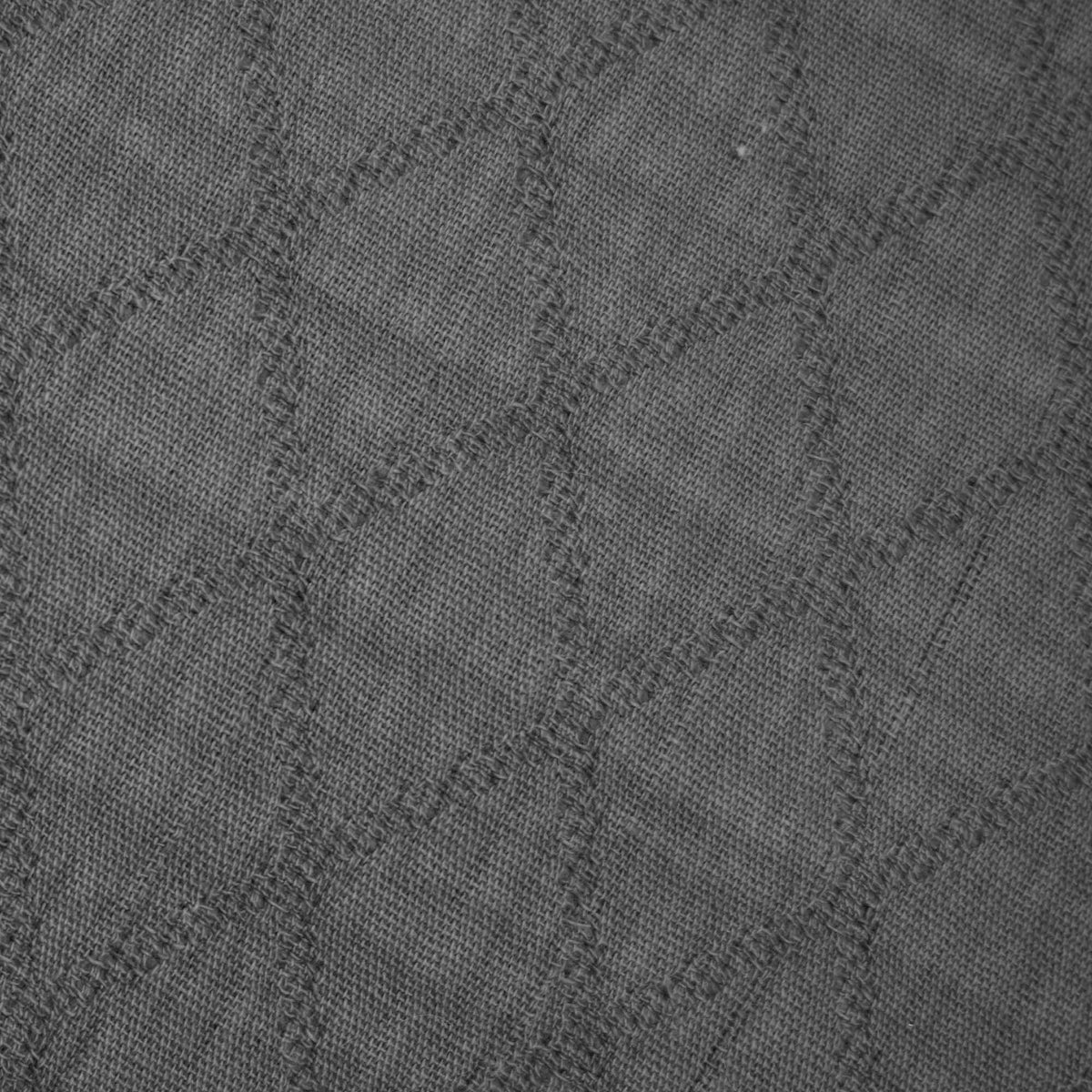 ufted Grey Diamond Textured Cushion Cover – 45 x 45 cm