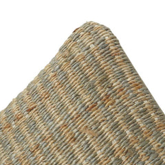 Handgewebter Jute-Kissenbezug | Naturtexturiertes Boho-Kissen | Umweltfreundliche rustikale Wohndekoration | 45x45 cm