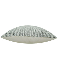 Handwoven Textured Cushion Cover – Ivory & Black Speckled Weave, 45 x 45 cm