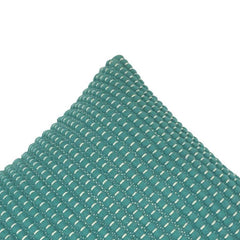 Handmade Textured Cotton Cushion Cover 45x45 cm | Woven Tufted Decorative Pillow Cover in Teal