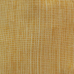 Handmade Mustard Textured Cotton Cushion Cover 45x45 cm | Woven Decorative Throw Pillow Cover