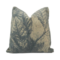 Nature Mist Printed Cotton Cushion Cover – Abstract Botanical Design | 45x45 cm