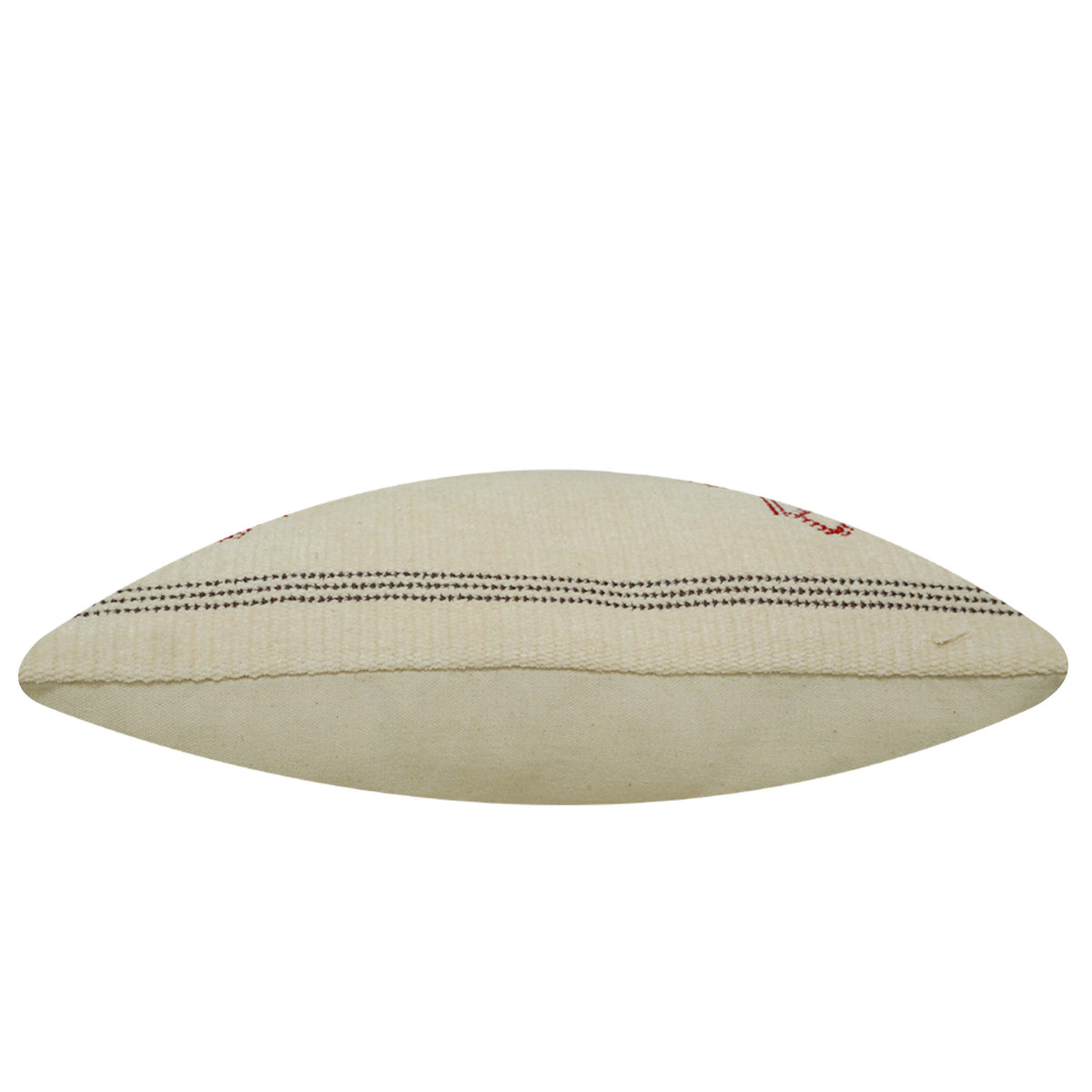 Handcrafted Embroidered Cotton Cushion Cover 45x45 cm | Geometric Tribal Pattern | Decorative Throw Pillow Cover with Concealed Zipper | Boho Living Room & Bedroom Décor