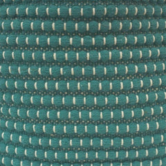 Handmade Textured Cotton Cushion Cover 45x45 cm | Woven Tufted Decorative Pillow Cover in Teal