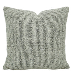 Handwoven Textured Cushion Cover – Ivory & Black Speckled Weave, 45 x 45 cm