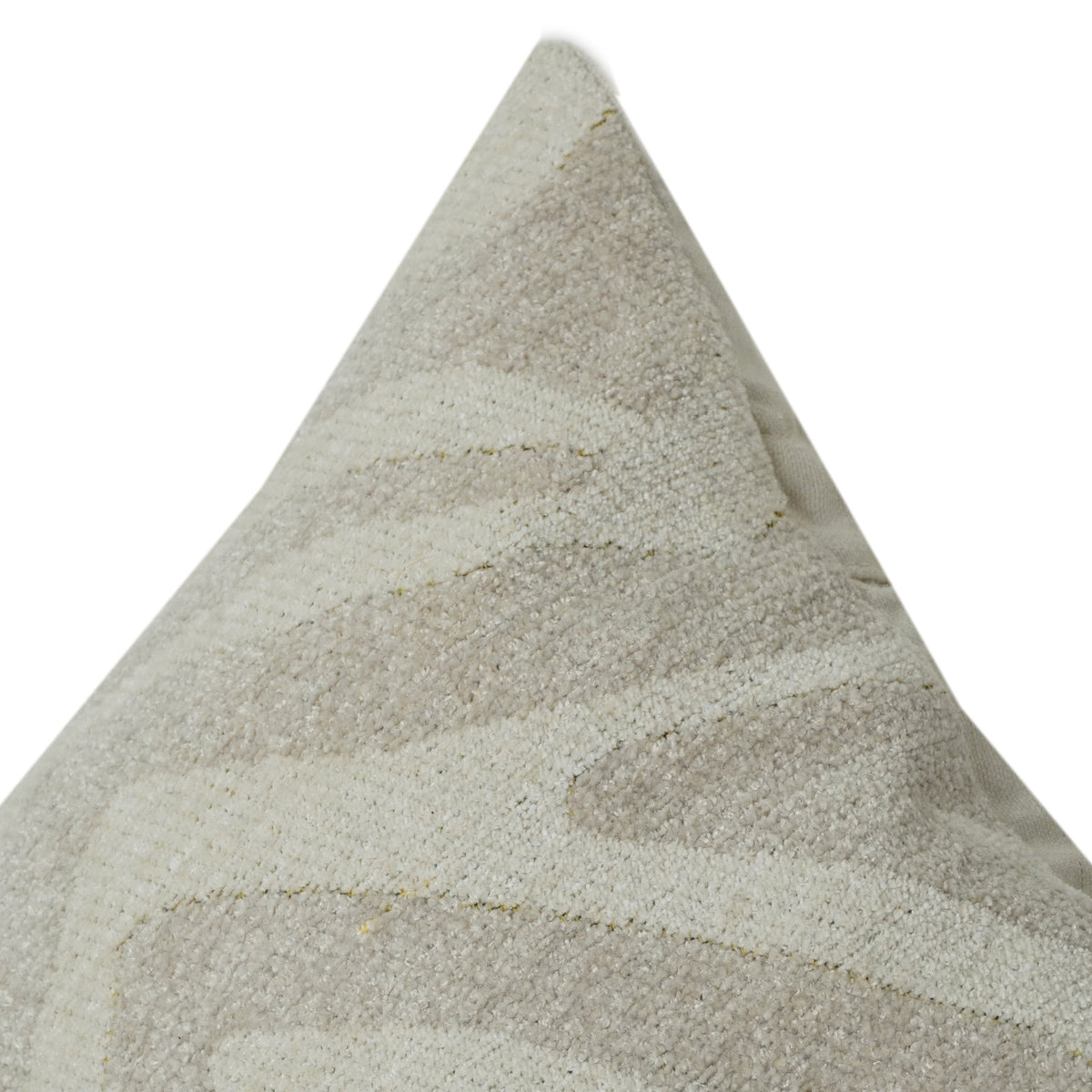 Elegant Neutral Jacquard Cushion Cover | Abstract Textured Woven Design | Premium Cotton Blend | 18x18 Inch Sofa & Living Room Décor - Bulk manufacturer & supplier from Panipat, India