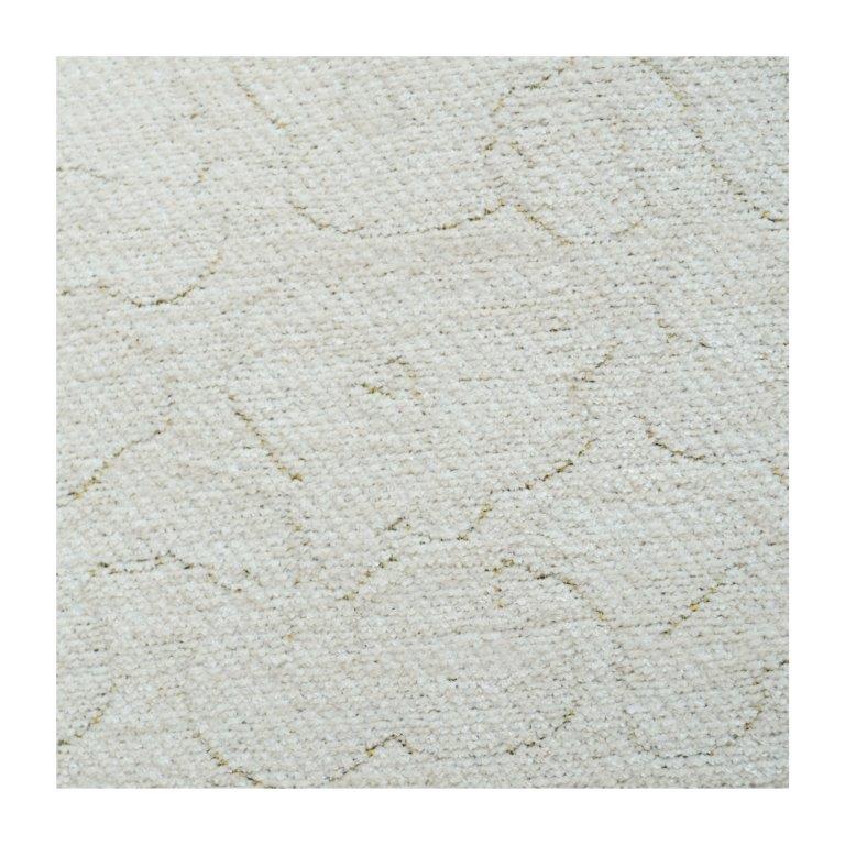 Textured Jacquard Cotton Cushion Cover – Minimal Abstract Pattern | 45x45 cm | Neutral Beige Decorative Pillow Case - Bulk manufacturer & supplier from Panipat, India