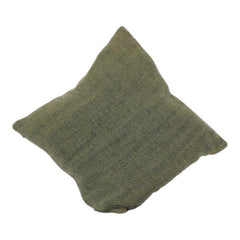 Housse de coussin en coton vert olive texturé | Housse de coussin décoratif unie minimaliste | Coussin de canapé et de décoration d'intérieur de 45x45 cm