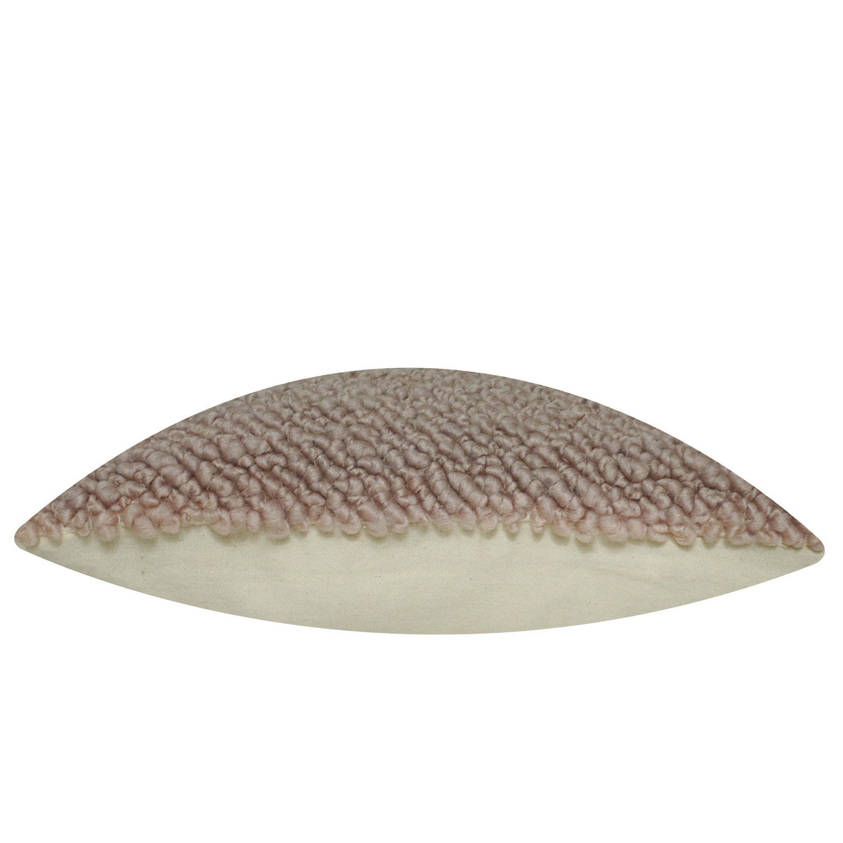 Handwoven Wool Cushion Cover – Textured Taupe Beige – 45 x 45 cm