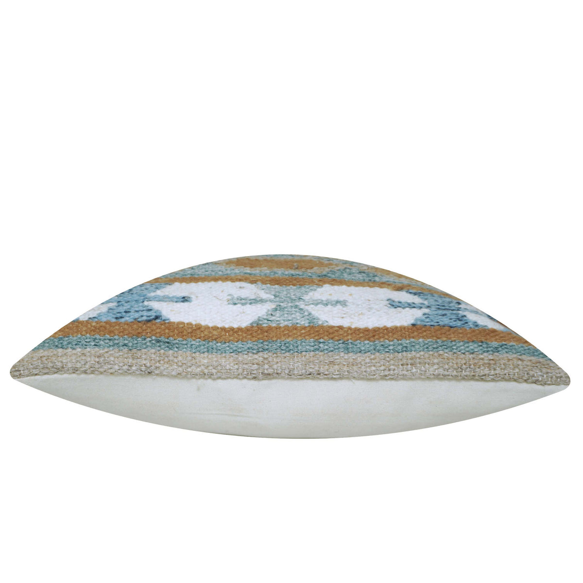 Handwoven Geometric Diamond Pattern Cushion Cover – 45 x 45 cm