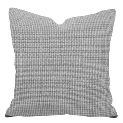 Grey Textured Handwoven Cushion Cover 45x45 cm