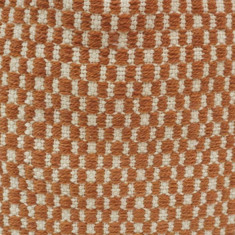 Handmade Textured Cotton Cushion Cover 45x45 cm | Woven Check Pattern Decorative Pillow Cover | Modern Boho Cushion - Bulk manufacturer & supplier from Panipat, India