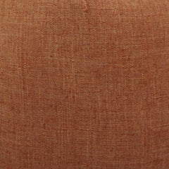 Earthy Rust Textured Cushion Cover | 45x45 Decorative Pillow Cover