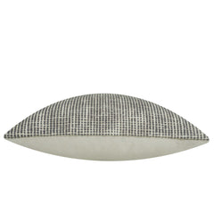 Handwoven Grey & Ivory Textured Cushion Cover – 45 x 45 cm